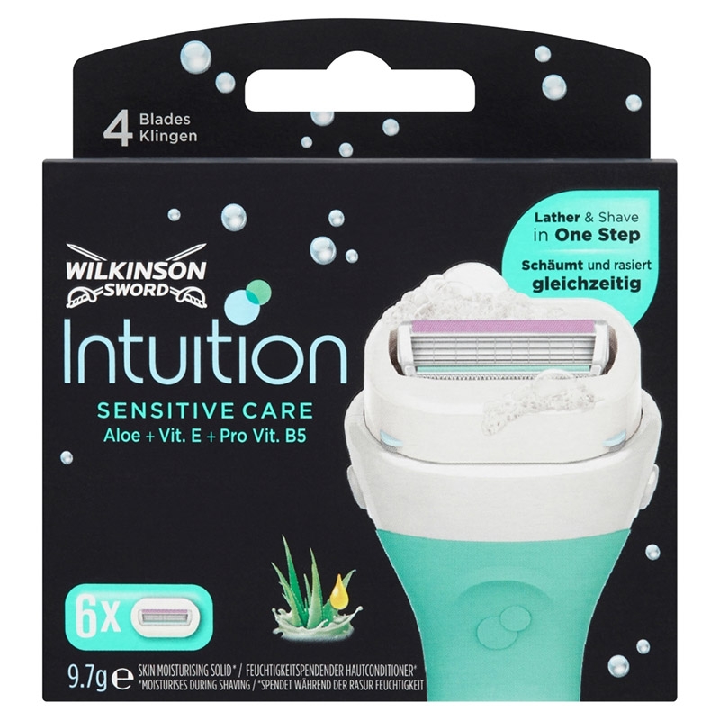 Dagaanbieding - Wilkinson Intuition Sensitive Care Scheermesjes 6 Stuks dagelijkse aanbiedingen